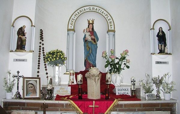 Innenansicht Altar Heiligenhäuschen